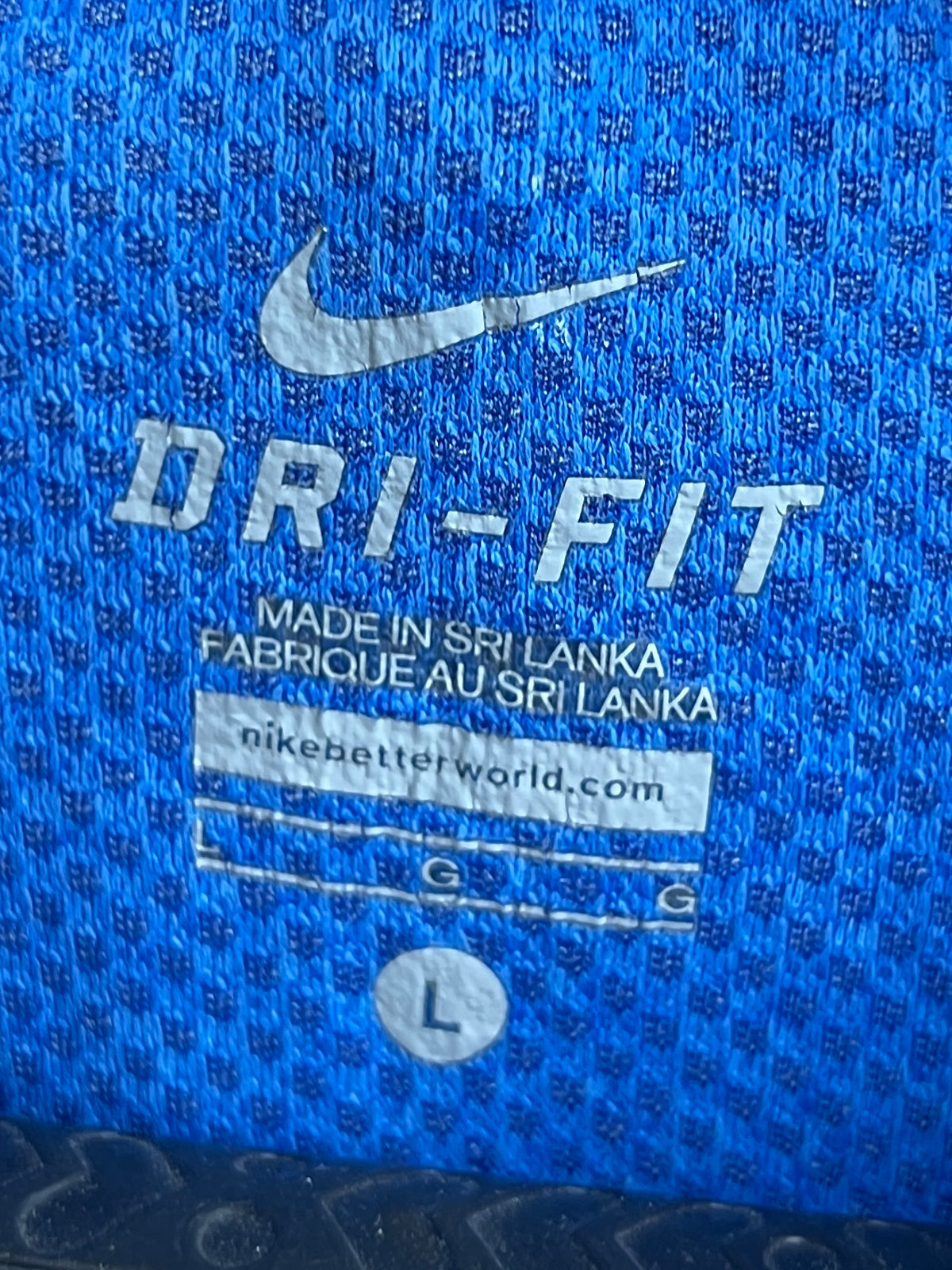Nike Dri-Fit Running T-Shirt - Blue