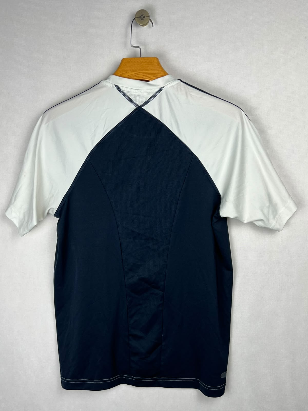 Adidas 3-Stripes Training T-Shirt - White/Navy