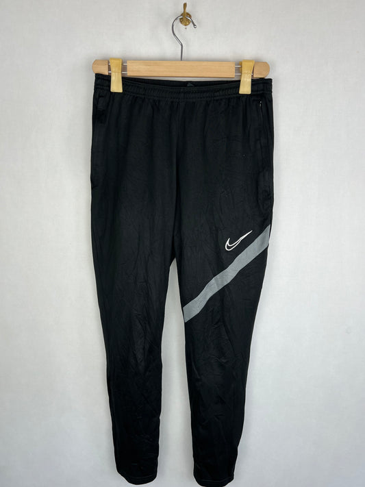 Nike Dri-FIT Academy Pro Men's Black Grey Diagonal Panel Training Track Pants