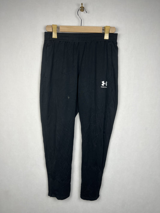 Under Armour Men's Black Fitted Training Track Pants
