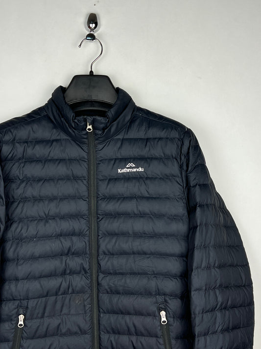 Kathmandu 550 Fill Duck Down Puffer Jacket – Black & Grey