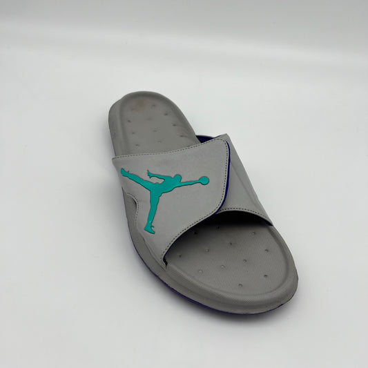 Jordan RCVR Slide Matte Silver Grape Ice