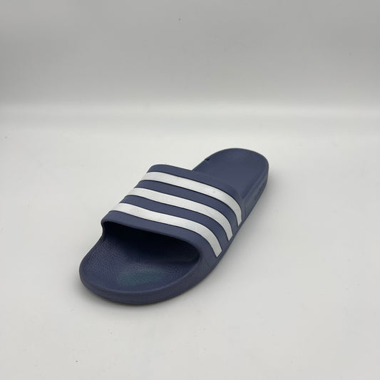 Adidas Adilette Aqua Slides – Black Cushioned Slippers
