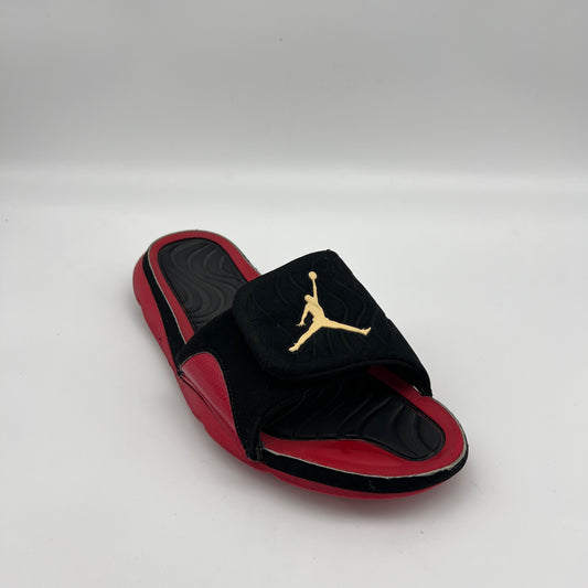 Jordan Hydro 4 Retro "Black/Gym Red" Slides