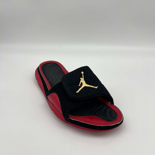 Jordan Hydro 4 Retro "Black/Gym Red" Slides Comfort Gears