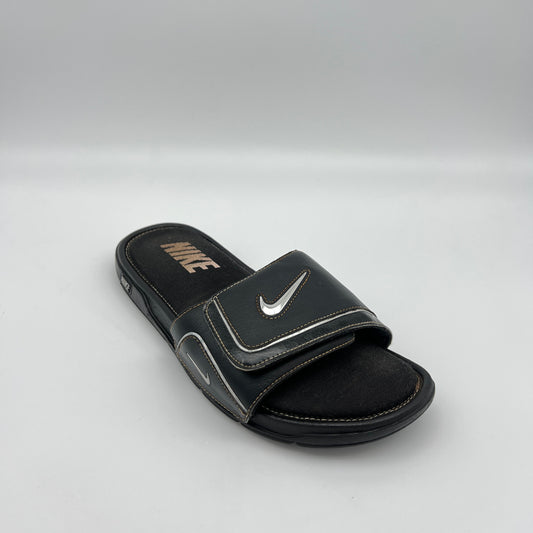 Men's memory foam athletic sandals black
