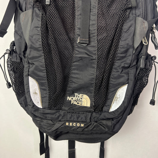 The North Face Recon Backpack Black 30L Durable Laptop Daypack