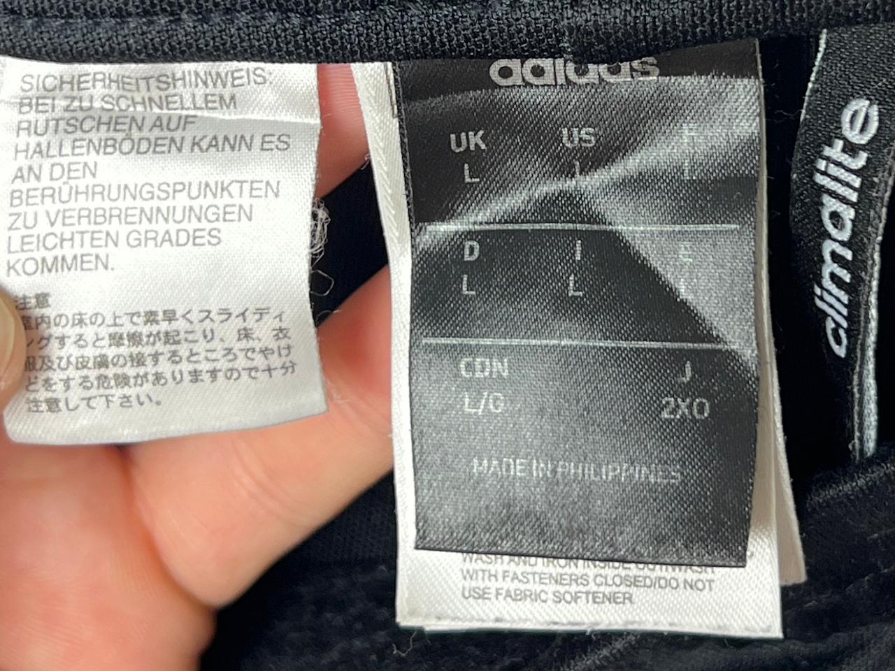 Adidas Men's Black Trousers