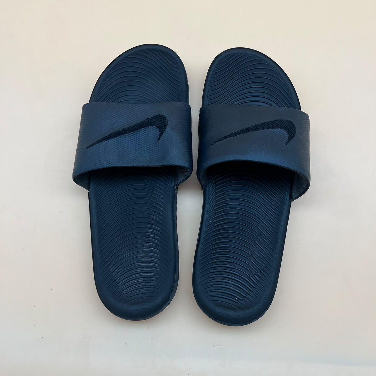 Nike Kawa Slides - Navy