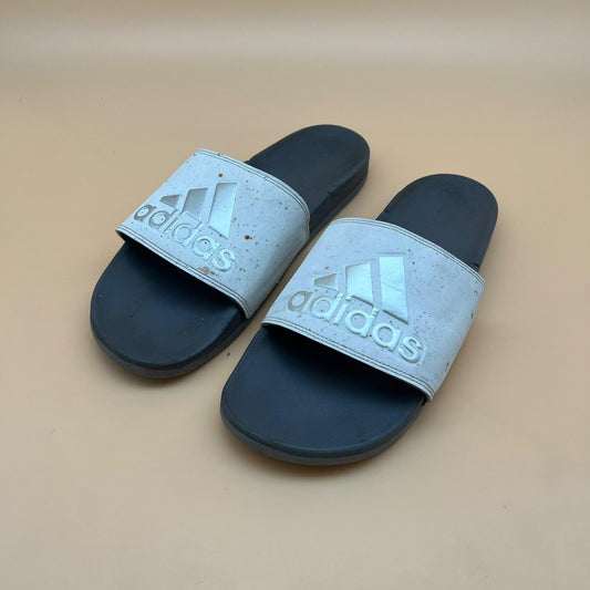 Adidas Comfort Slides - White/Black