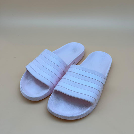 Adidas Adilette Aqua Slides - White