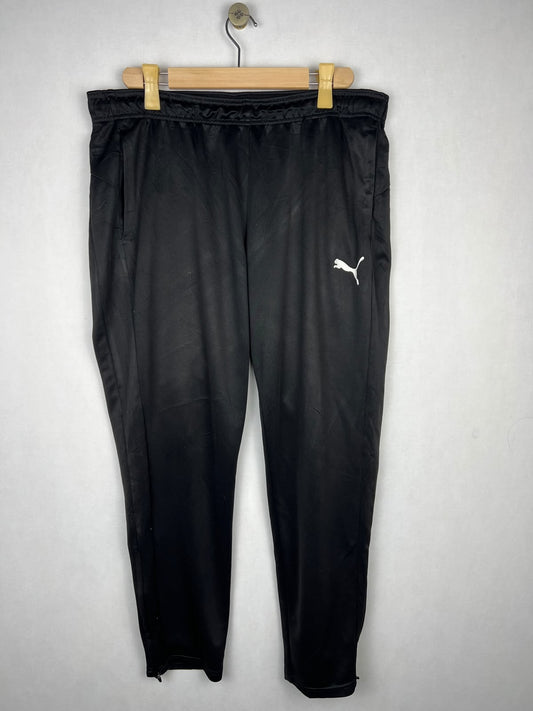 Puma Men's Black Zip-Ankle Training Track Pants