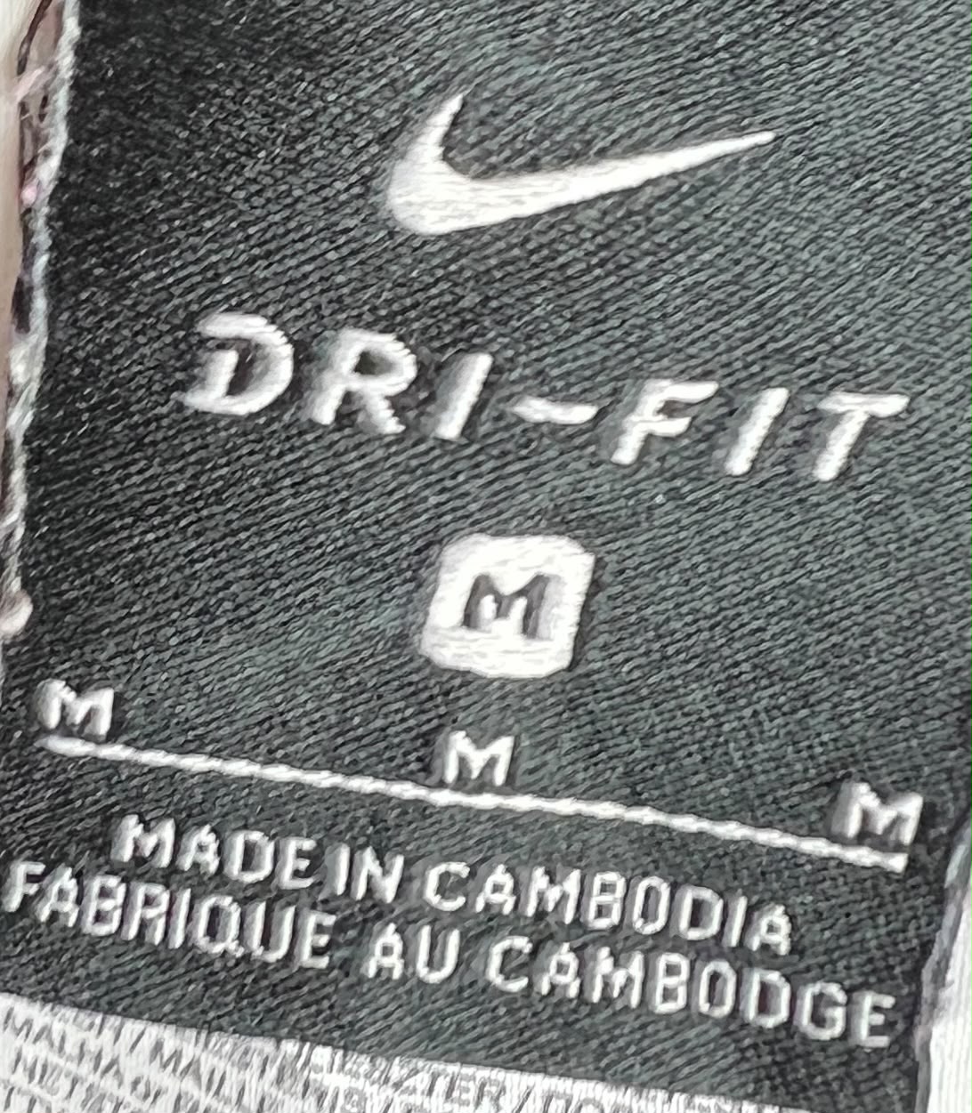 Nike Dri-FIT Academy Men's Black White Training Track Pants