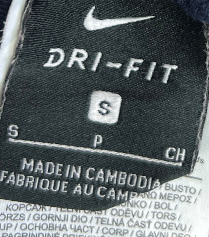 Nike Dri-FIT Academy Men's Navy Blue White Training Track Pants