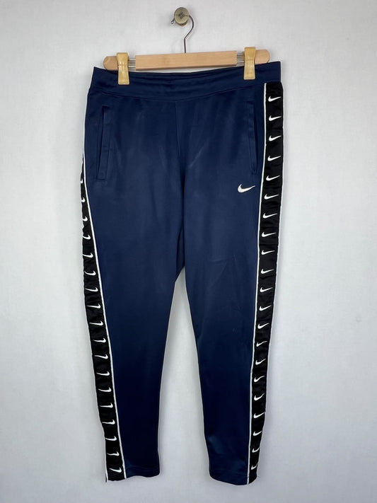 Nike Sportswear Men's Navy Blue Swoosh Taped Track Pants