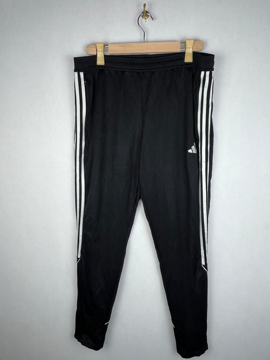 Adidas Tiro 23 Men's Black White 3-Stripes Training Track Pants