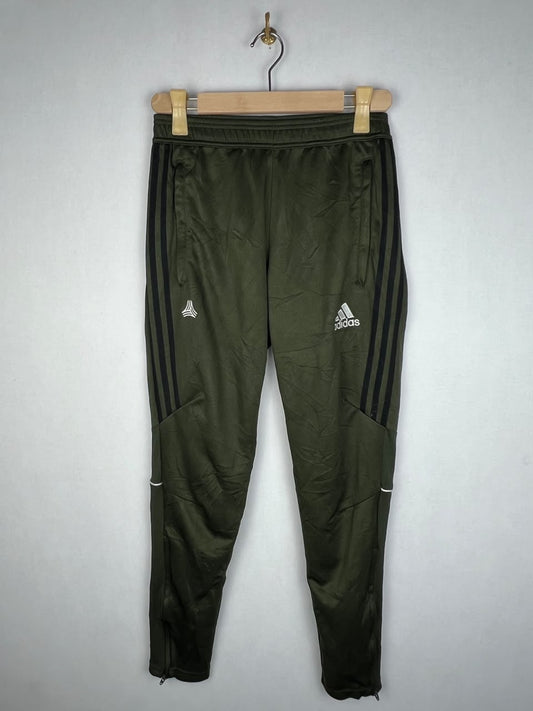 Adidas Tango Tiro 17 Men's Olive Green Black 3-Stripes Training Track Pants