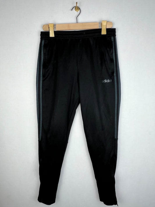 Adidas Sereno Primegreen Men's Black Grey 3-Stripes Training Track Pants