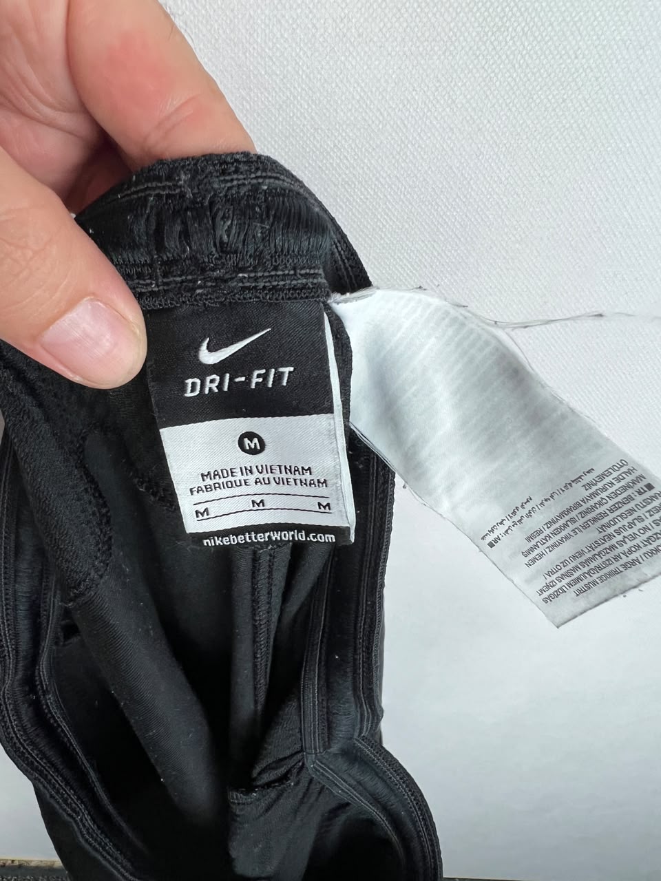 Nike Dri-FIT Academy Men's All Black Football Training Track Pants