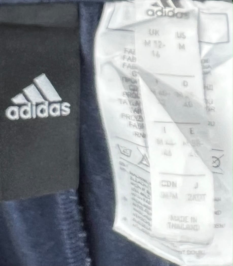 Adidas Black White Wide Panel 3-Stripes Track Pants