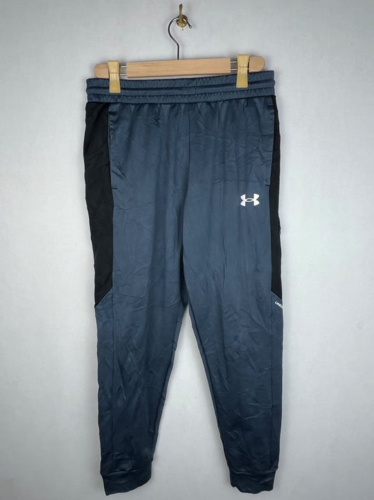 Under Armour Men's Slate Grey Black Panel Jogger Pants