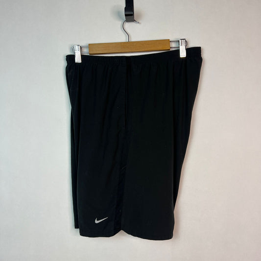 Nike Navy Blue Racing Stripe Shorts