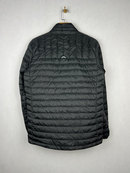 Kathmandu 600 Fill Lightweight Down Puffer Jacket – Black & Lime Green