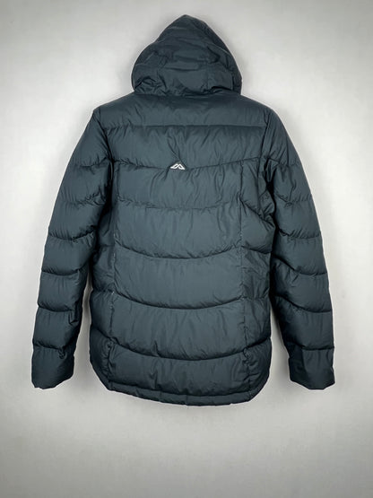 Kathmandu Pertex 550 Fill Duck Down Hooded Jacket – Black & Lime Green