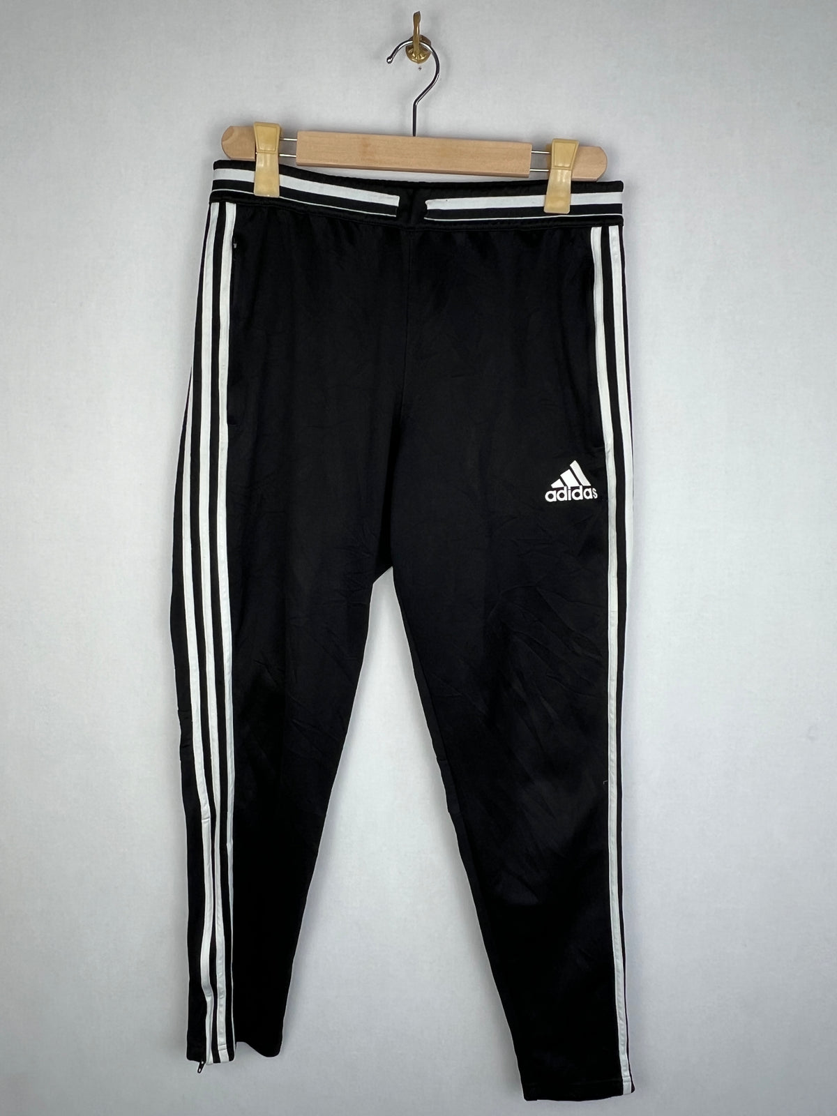 Adidas Condivo 16 Men's Black White 3-Stripes Training Track Pants