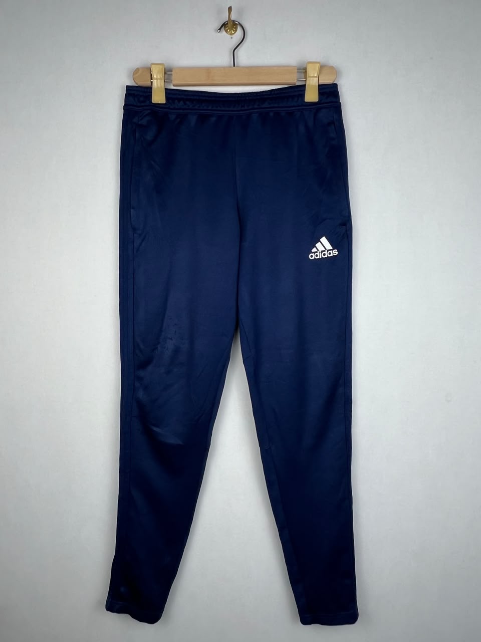 Adidas Tiro 17 Men's Navy Blue Tonal 3-Stripes Training Track Pants