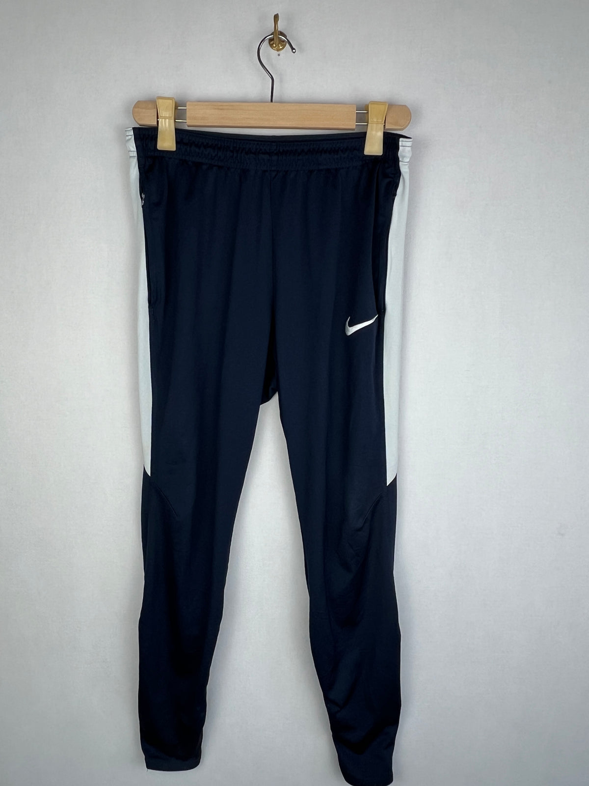 Nike Dri-FIT Academy 18 Men's Navy Blue White Panel Training Track Pants