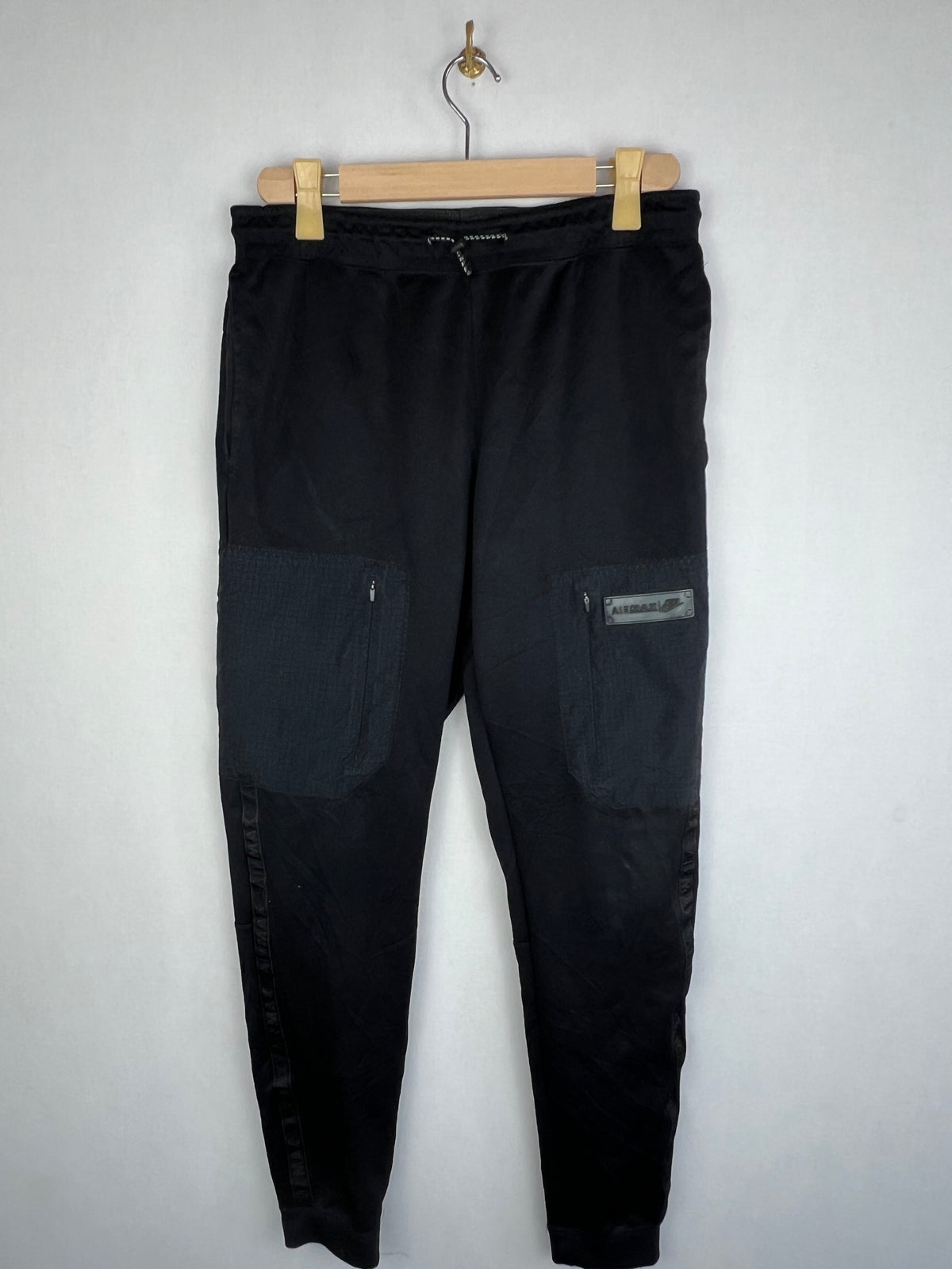 Nike Sportswear Air Max Men's Black Ripstop Panel Cargo Jogger Pants