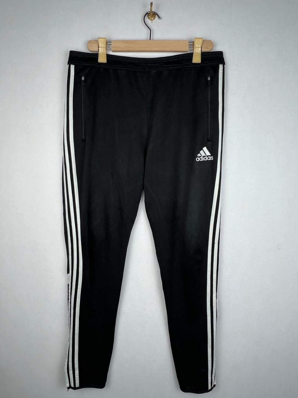 Adidas Condivo 14 Men's Black White 3-Stripes Training Track Pants