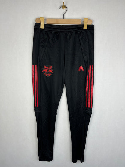 Adidas New York Red Bulls Tiro 20 Men's Black Red 3-Stripes Training Track Pants