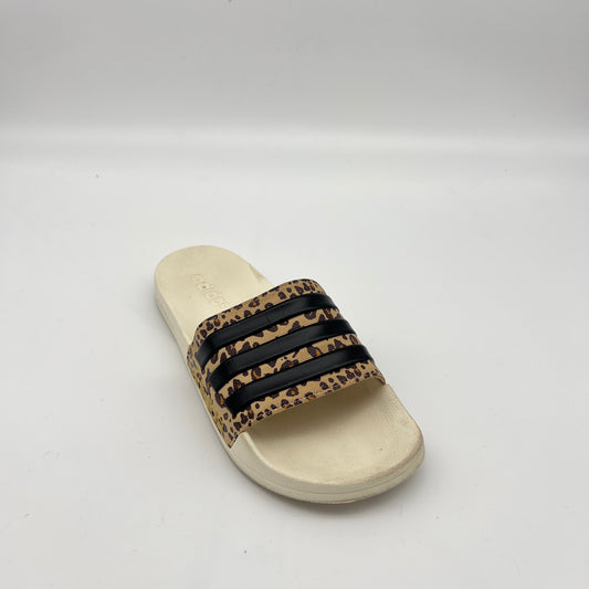 Adidas Adilette Comfort Leopard Print