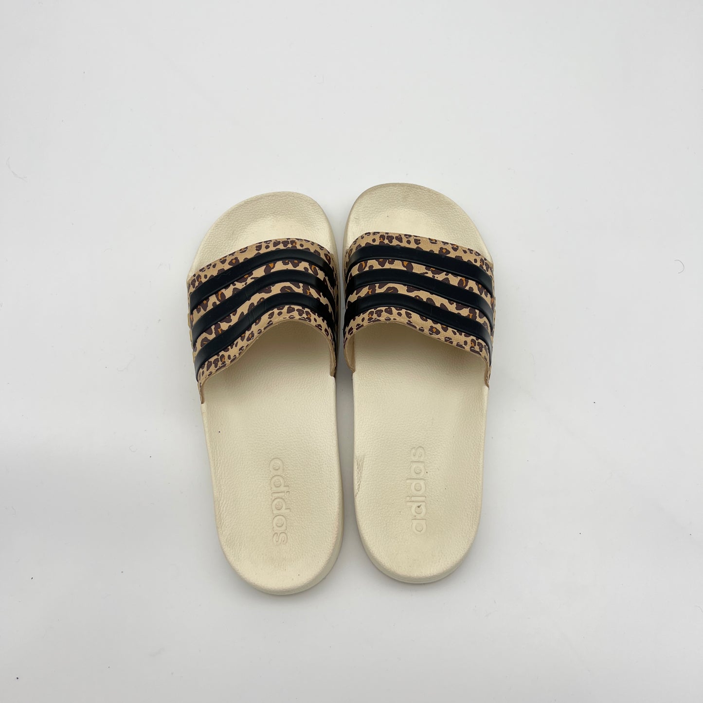 Adidas Adilette Comfort Leopard Print