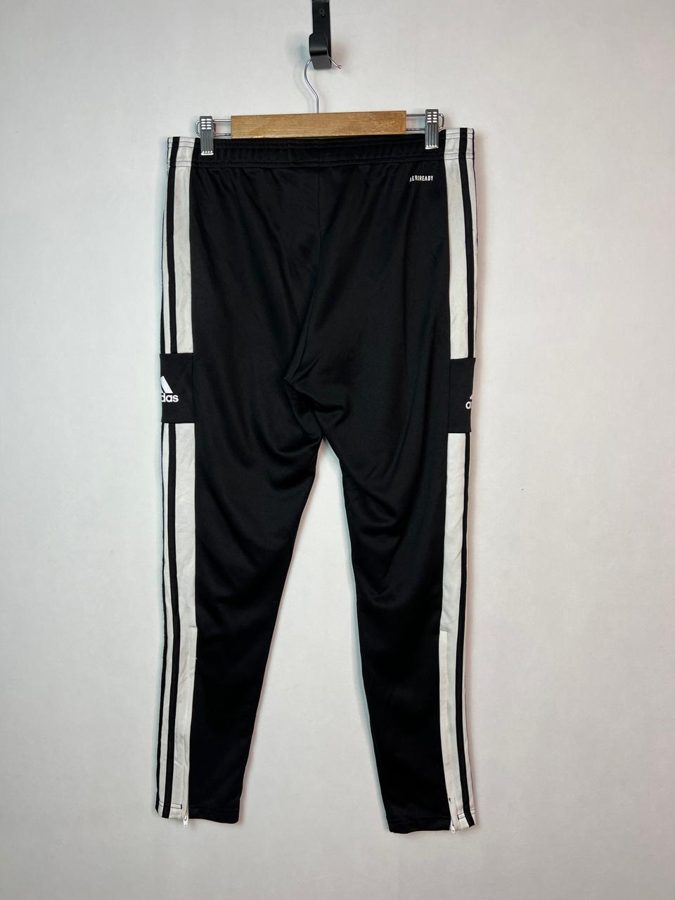 Adidas Squadra 21 Training Pants - Black/White Slim Fit Tracksuit Bottoms