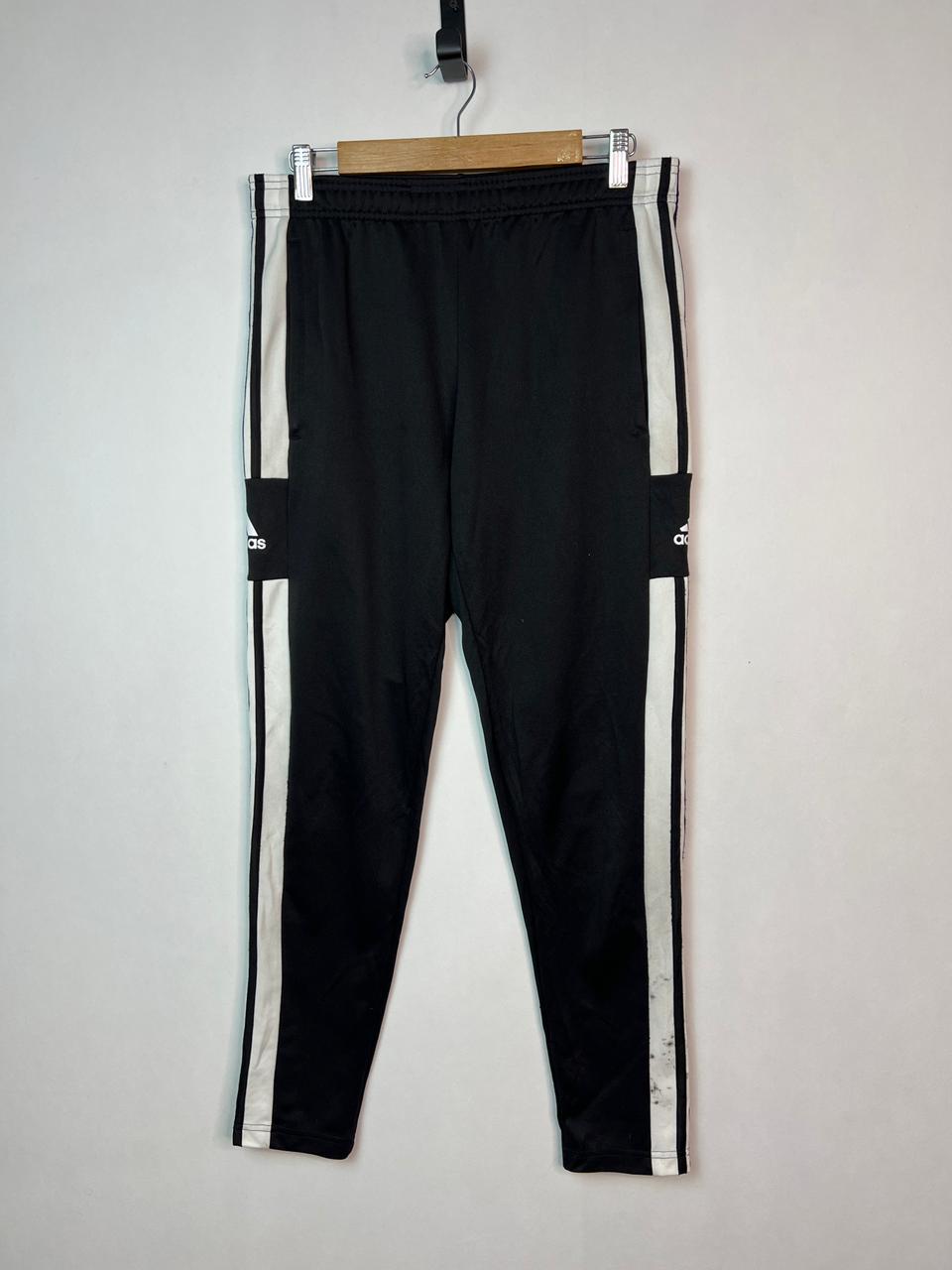 Adidas Squadra 21 Training Pants - Black/White Slim Fit Tracksuit Bottoms