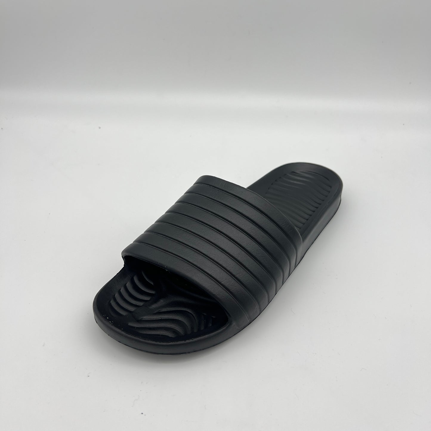 Black Athletic Works men's tunnel slide sandal