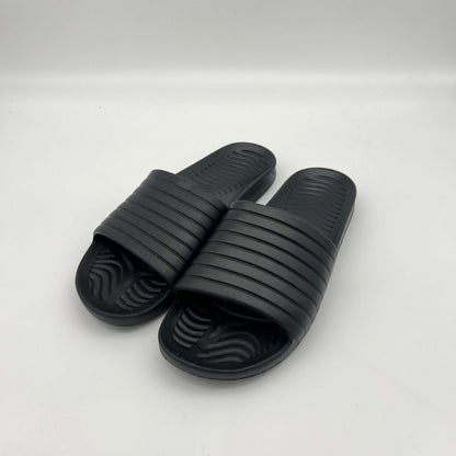 Black Athletic Works men's tunnel slide sandal Comfort Gears