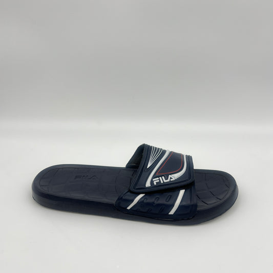 Fila adjustable strap slides navy