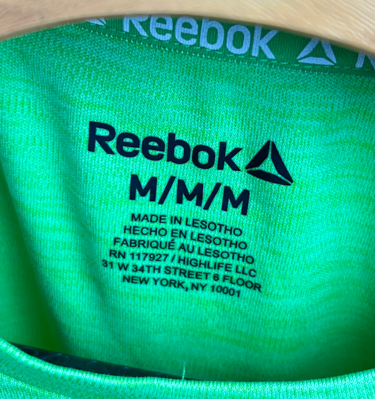 Reebok Training T-Shirt - Neon Green
