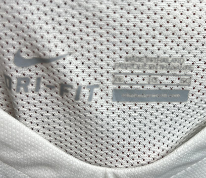 Nike Dri-Fit V-Neck Training Jersey - White