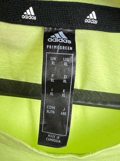Adidas Primegreen Training T-Shirt - Neon Green
