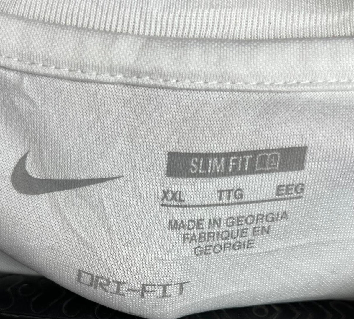 Nike Dri-Fit Slim Fit White T-Shirt