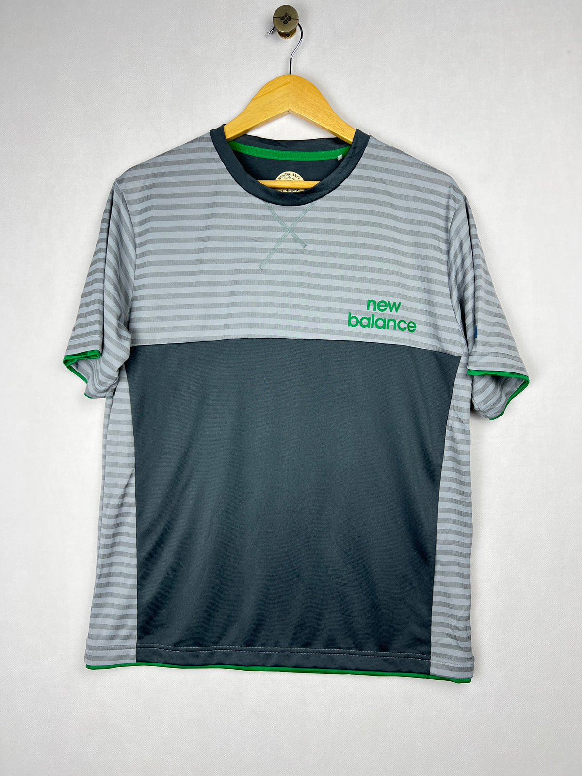 New Balance Striped Colorblock Tee