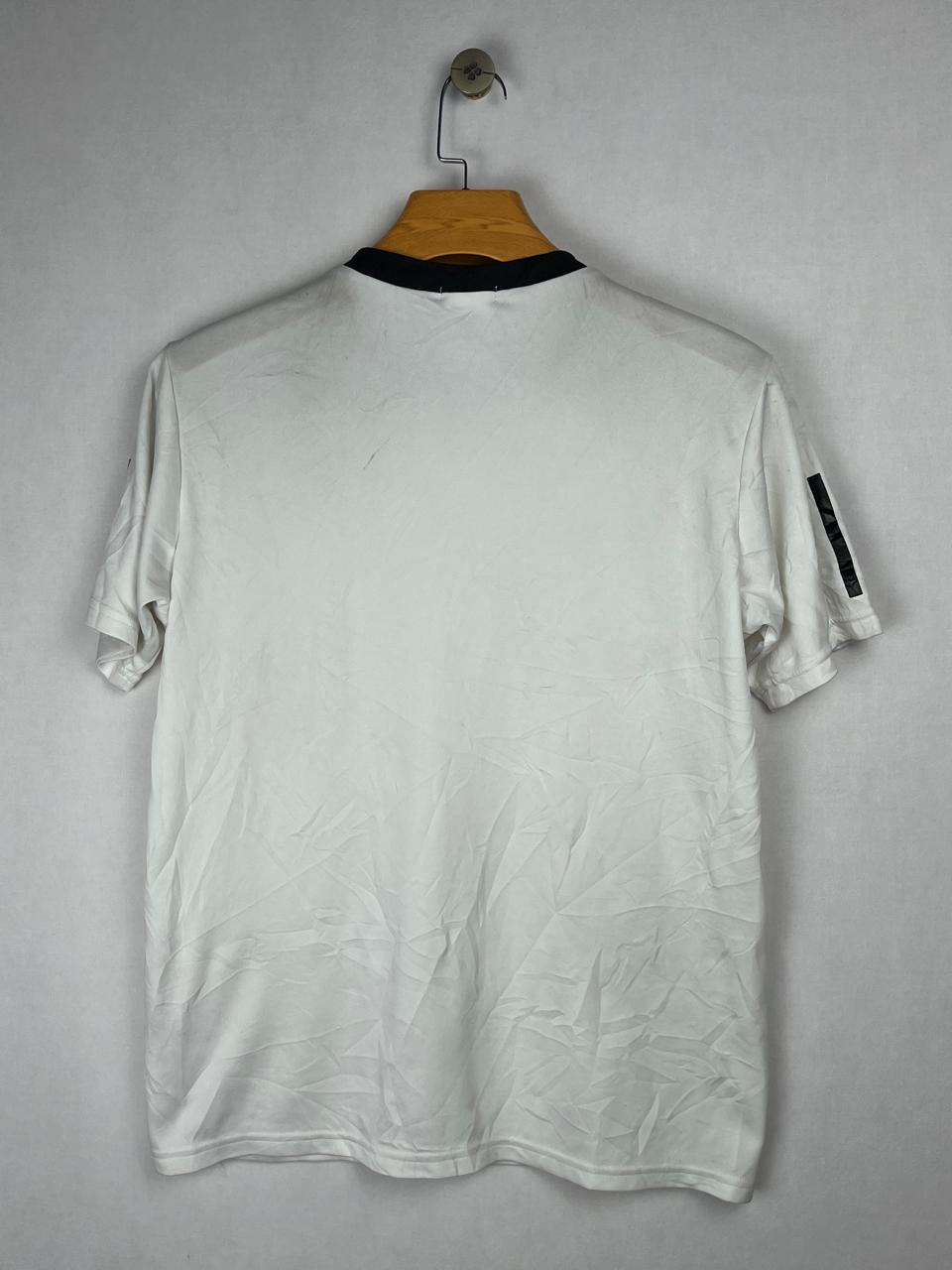 Adidas Climalite White & Black Red Logo T-Shirt