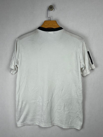 Adidas Climalite White & Black Red Logo T-Shirt