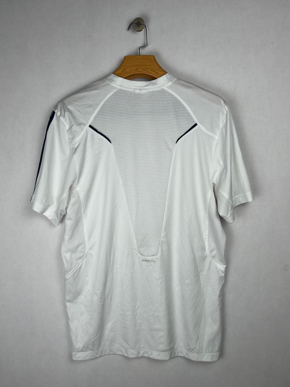 Adidas ClimaCool White & Navy T-Shirt