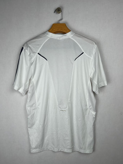 Adidas ClimaCool White & Navy T-Shirt